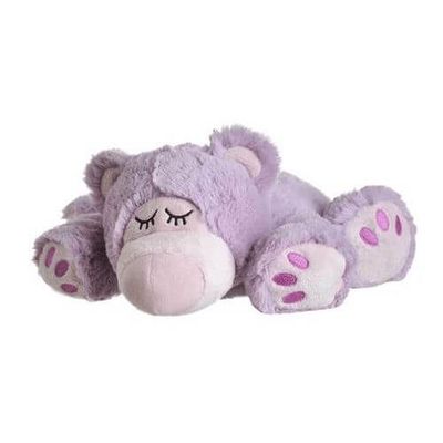 WARMIES Beddy Bear sleepy bear lila herausneh. Wärmekissen