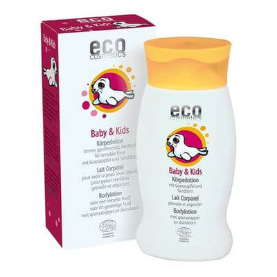 ECO COSMETICS BABY/KINDER Bio Körperlotion Granatapfel/Sanddorn