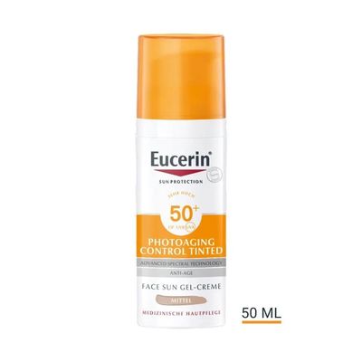 EUCERIN Sun Photoaging Control CC Creme getönt mittel LSF 50+