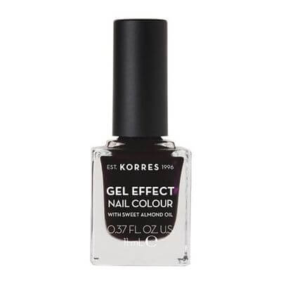 KORRES Sweet Almond Nagellack 76 smokey plum