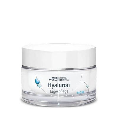 Medipharma Cosmetics HYALURON TAGESPFLEGE riche Creme im Tiegel