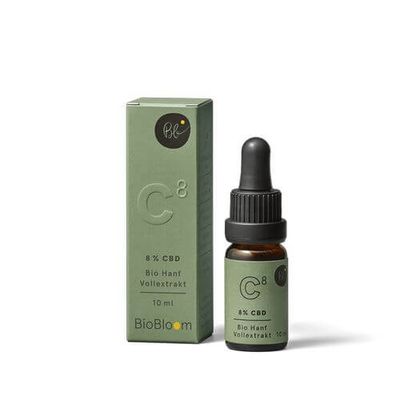 BioBloom CBD 8% Bio Hanf Aroma Extrakt
