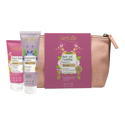 Farfalla Hand- & Fusspflege Beauty Set Rose & Lavendel